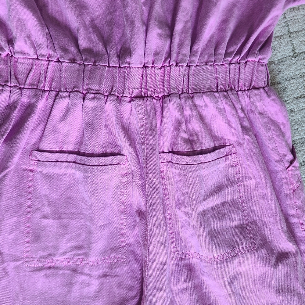 Universal Thread Pink Women  Pink Jumpsuit Size 8 Barbie Pink - Picture 12 of 15